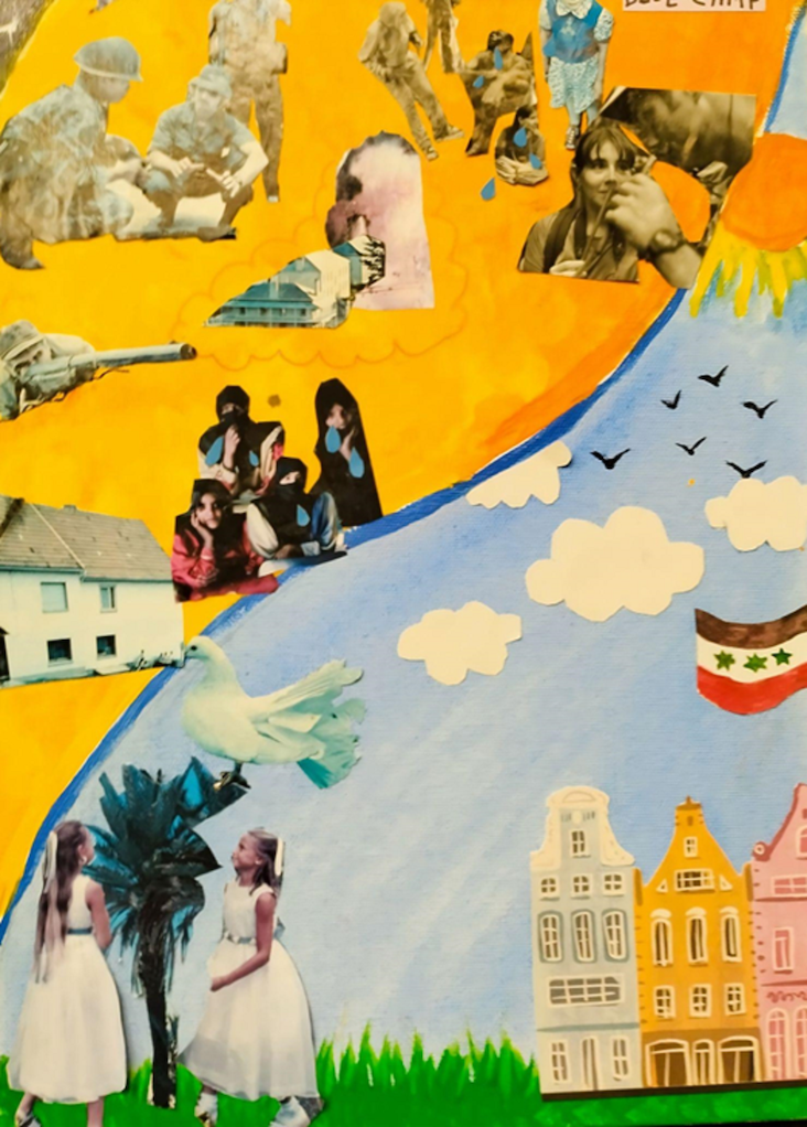 Reception House art piece