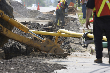 pipeline exavation