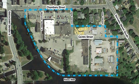 Centre Street Overview image of property with buildings, open space and streets