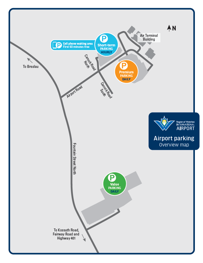 Parking lot map