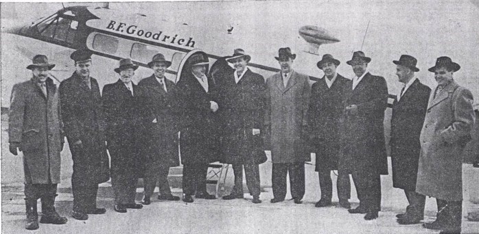 1952 First customs flight by Goodrich