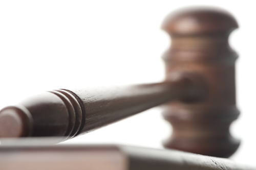 legal hammer of justice