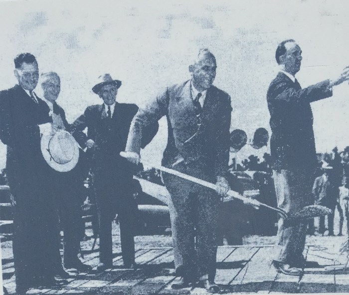 1949 Trade Minister C D Howe