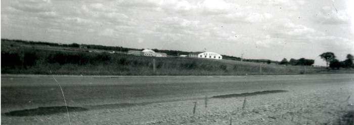 1961 - First hangar built