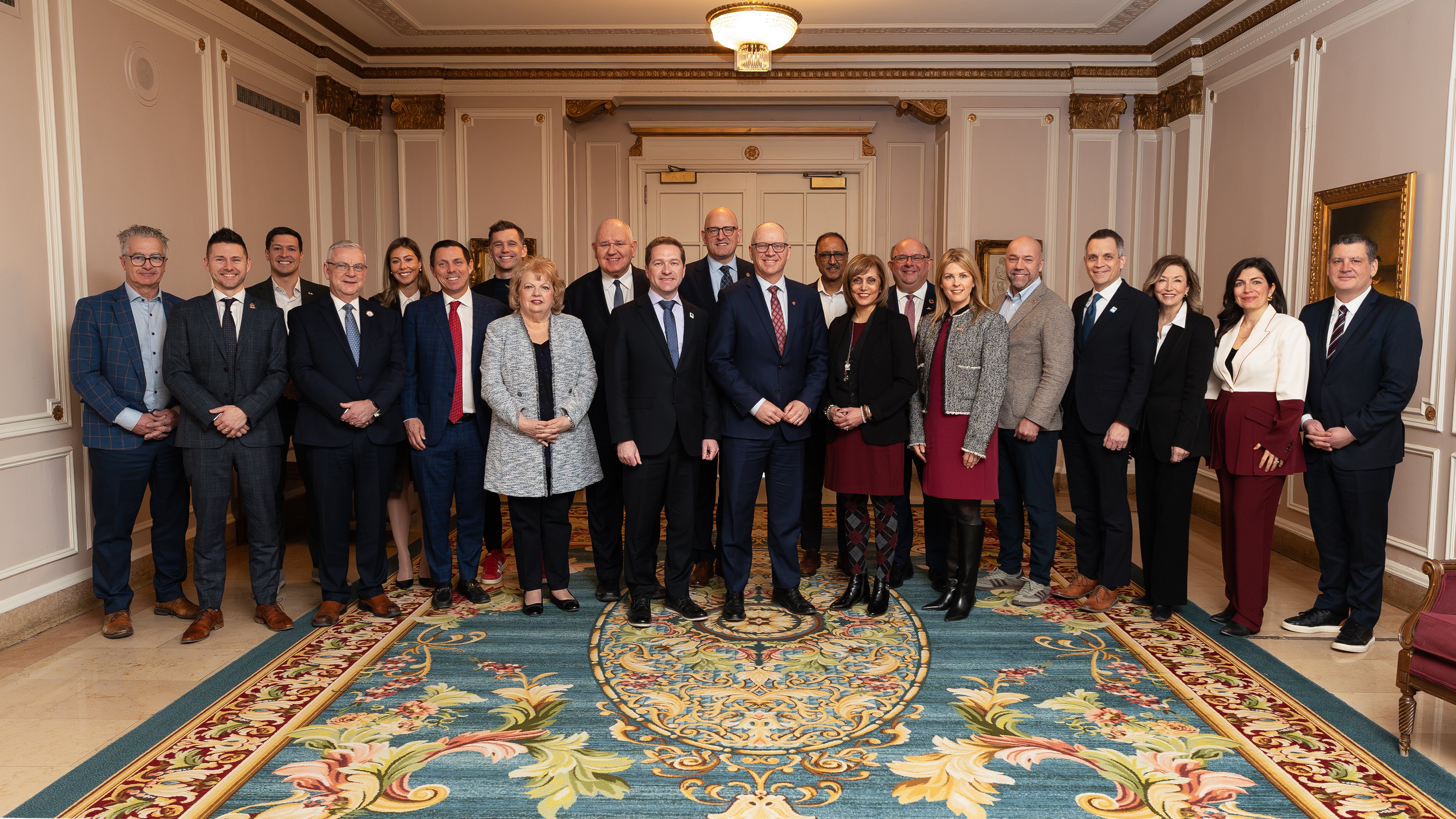 Big City Mayor Meeting 2025 Group photo 