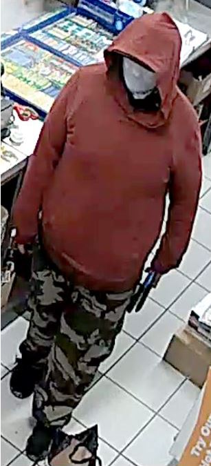 Robbery Suspect to ID B