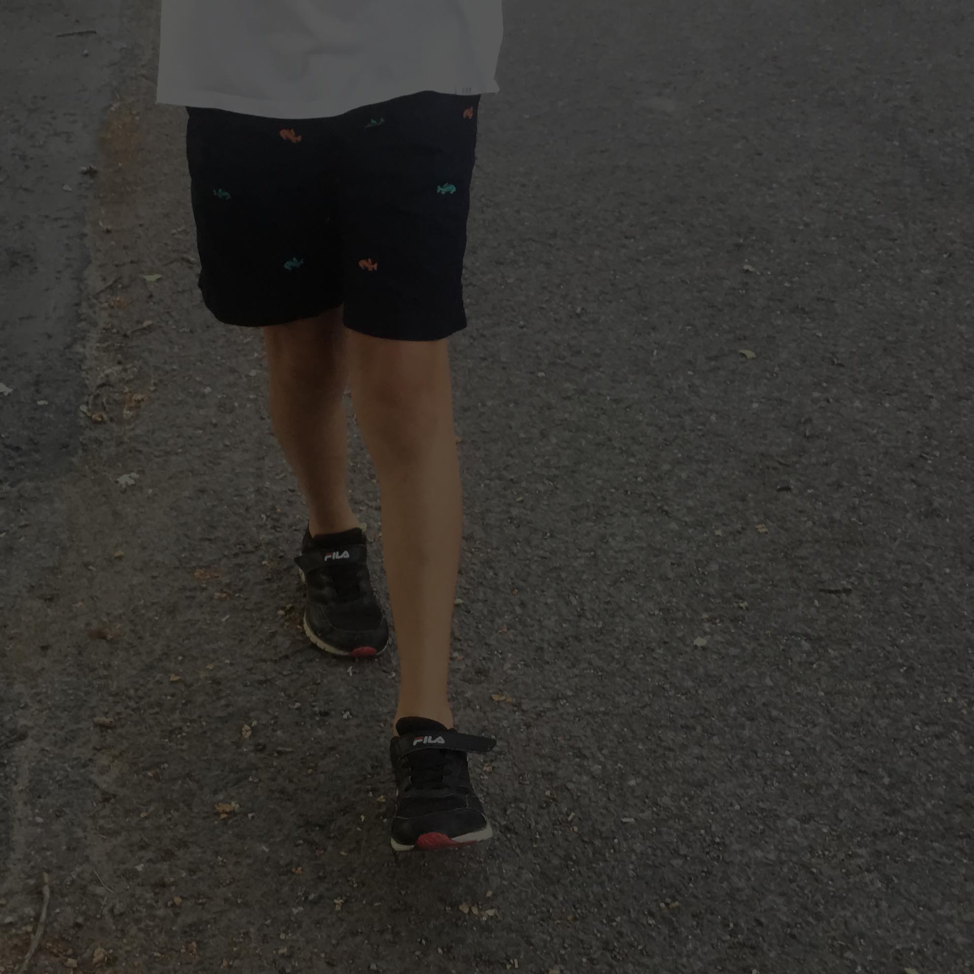 boy's legs