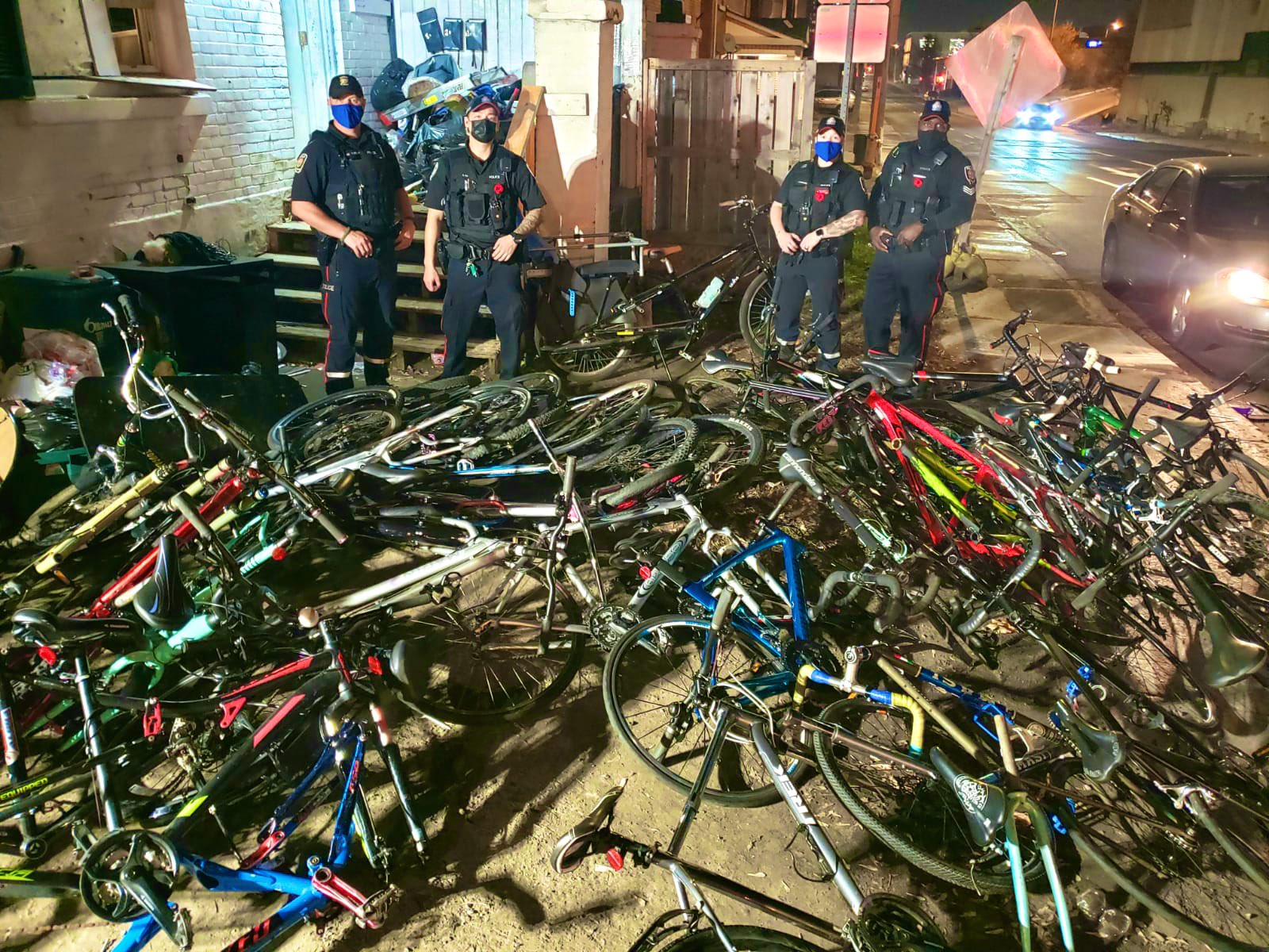 bikes recoverd by Centretown NRTs