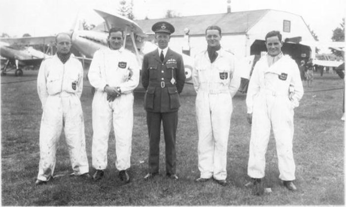 1934 British Hawker Fury YKF Visit