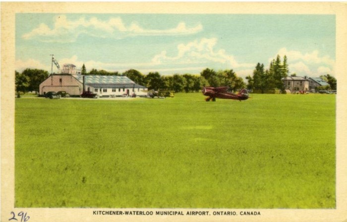 1940's Lexington Field Post Card