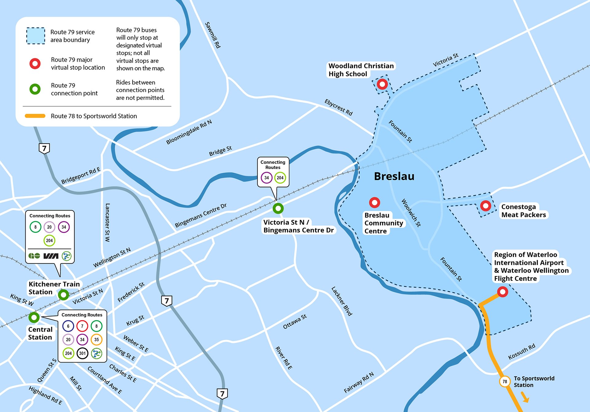 GRT Route Map