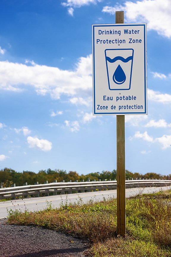 Source Water Protection Zone Sign Source Water Protection Zone Sign