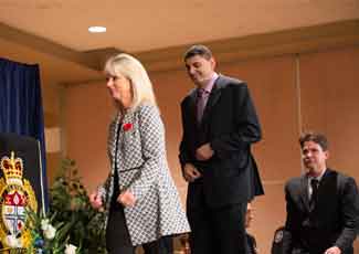 Community-Police Award Recipients Igor, Mark and Marjorie