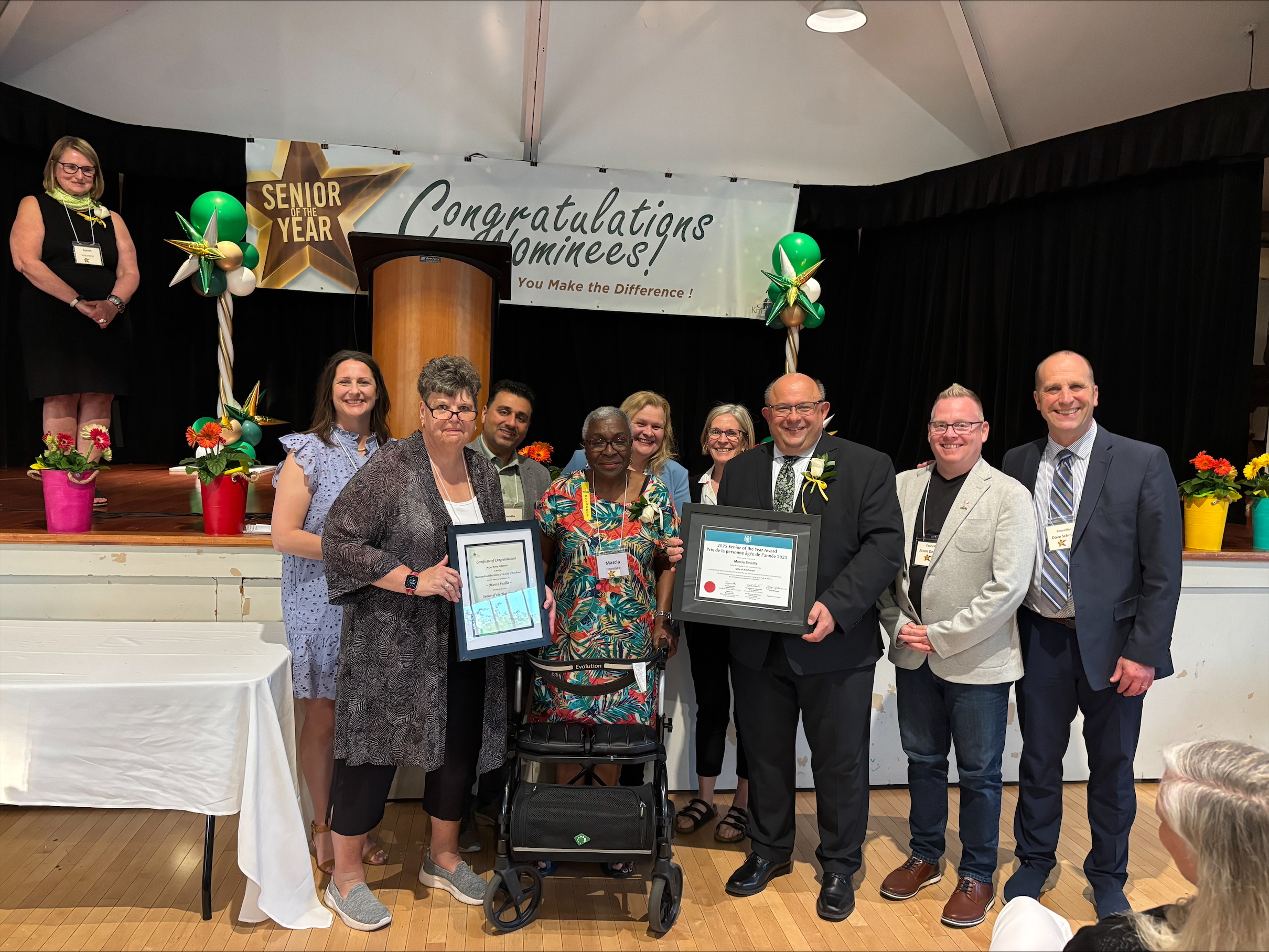 Marcia Smellie 2025 Senior of the Year Winner 